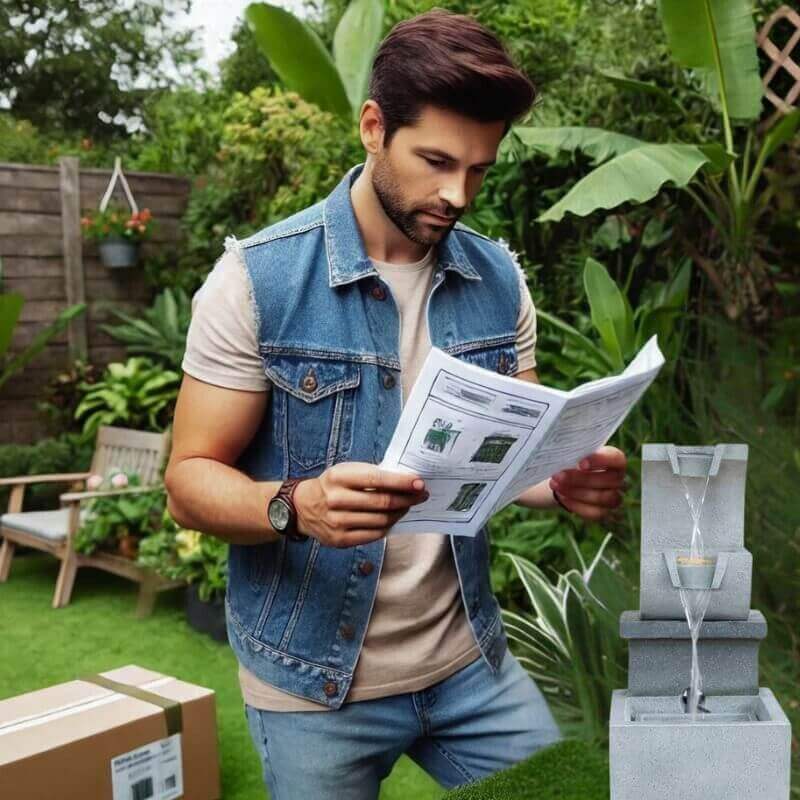 Zahradní fontána BestBerg EF-16